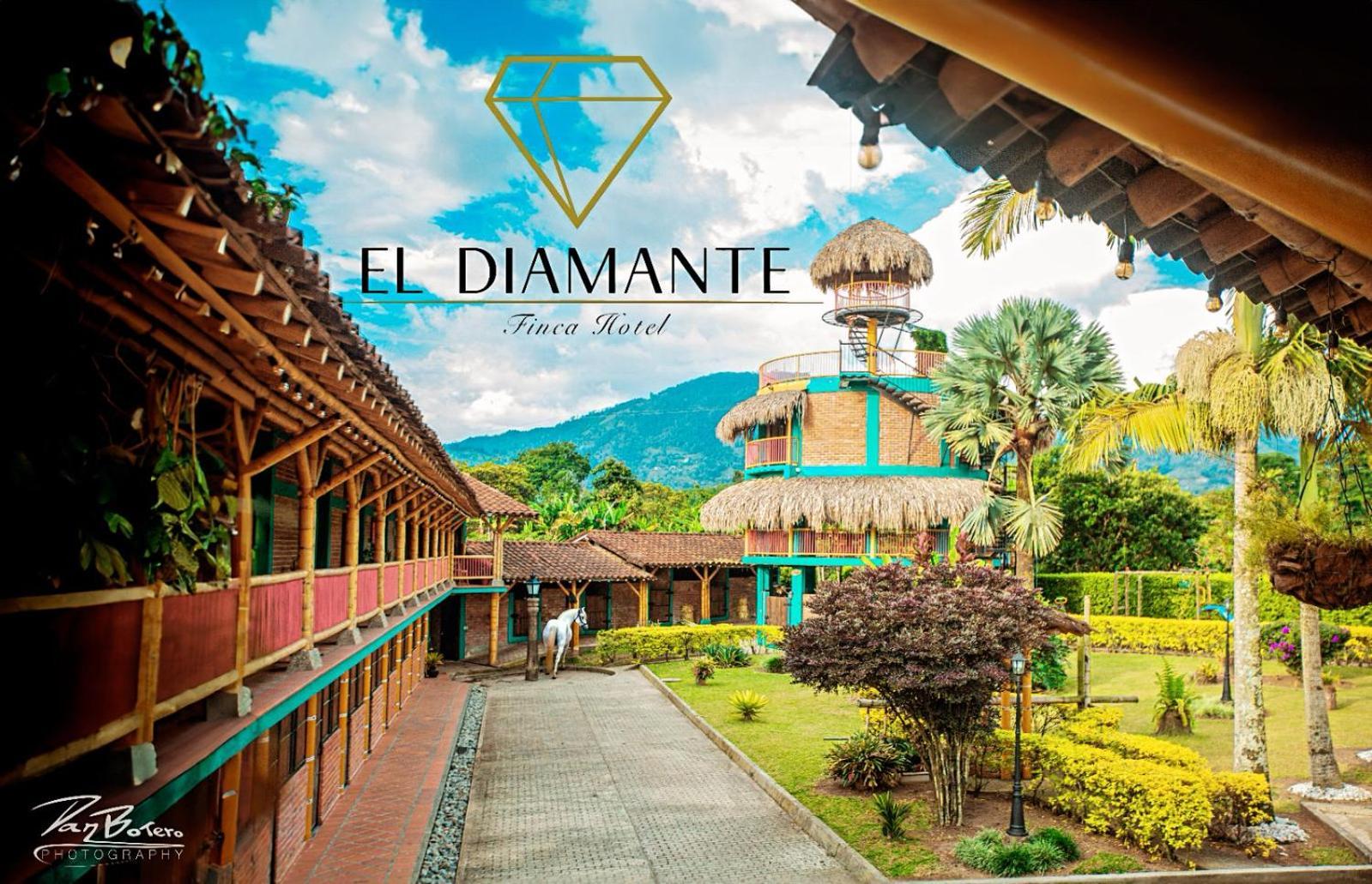 Finca Hotel El Diamante Calarcá Exterior foto